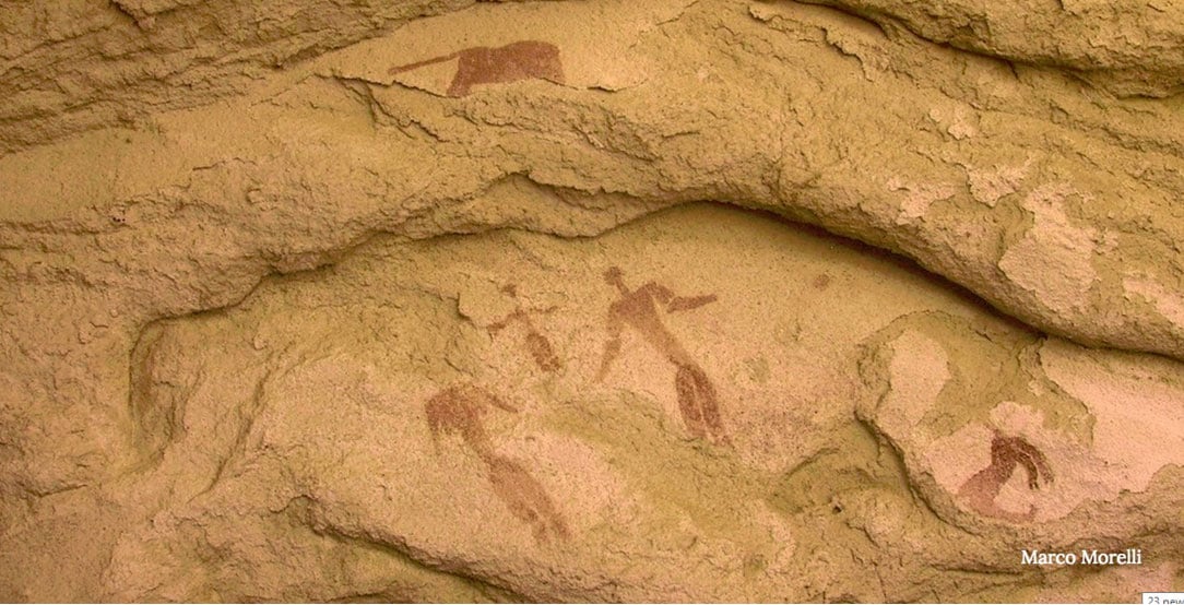 5,000-year-old rock drawing resembling biblical Nativity scene found