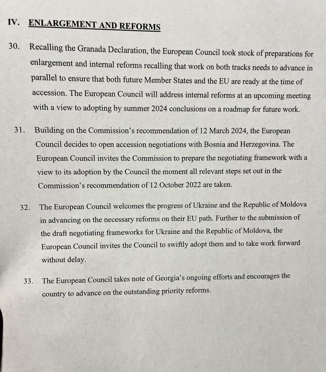 Euro Council urges swift approval of Ukraine's accession negotiating framework