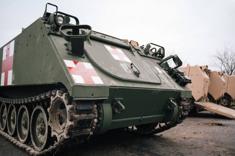 Ukraine receives M113 APCs to aid battlefield evacuations