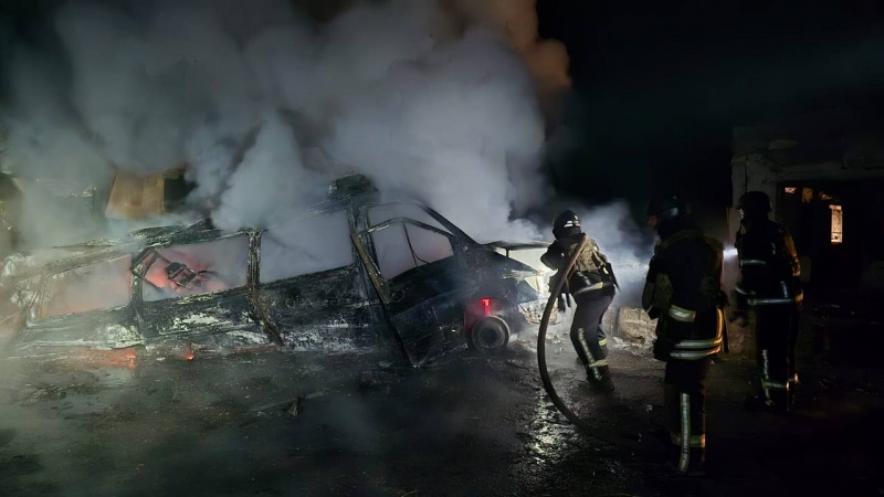 Russian night shelling of Kharkiv: Consequences revealed