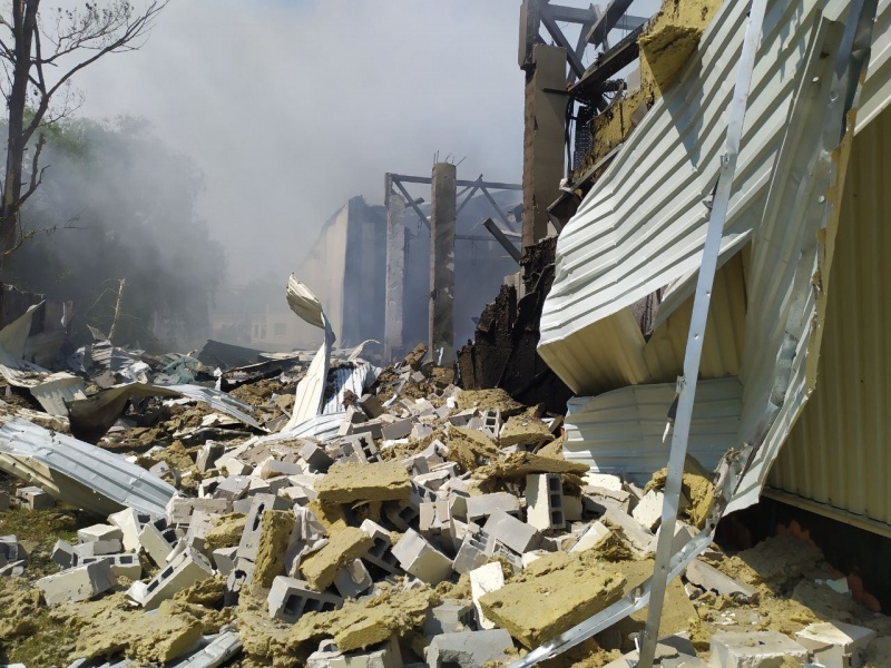 Russia launched 15 missiles at Kharkiv and Liubotyn: Zelenskyy shares photos of aftermath