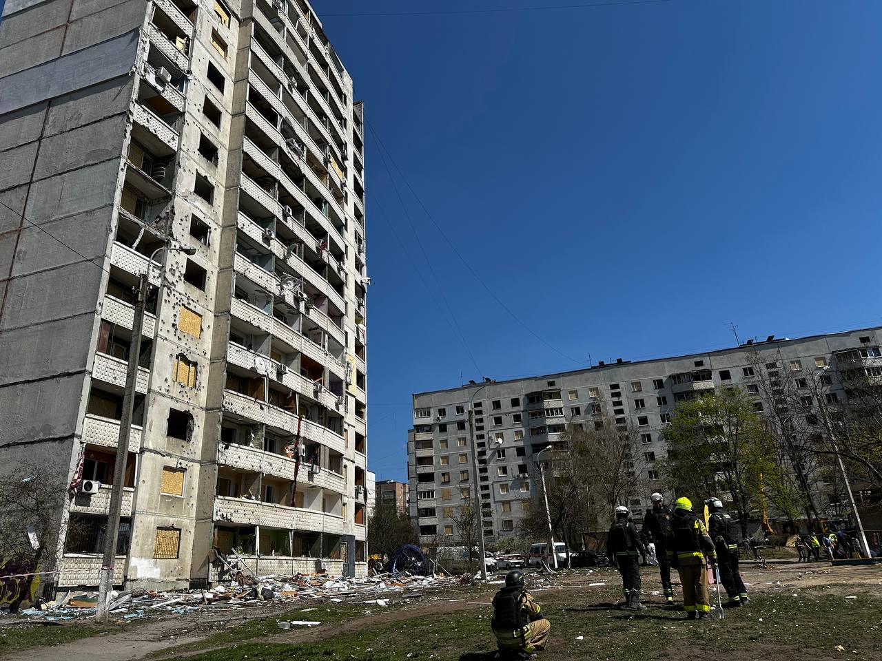 Russia's massive attack on Kharkiv injured 98 people