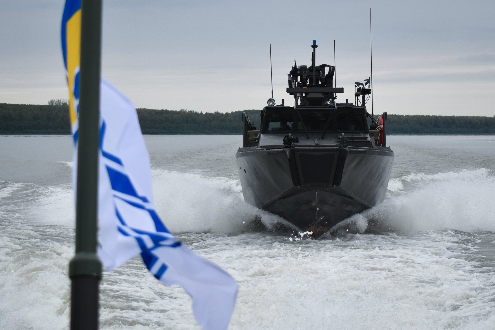 Ukrainian Navy receives advanced Combat Boat 90 from Sweden and Norway