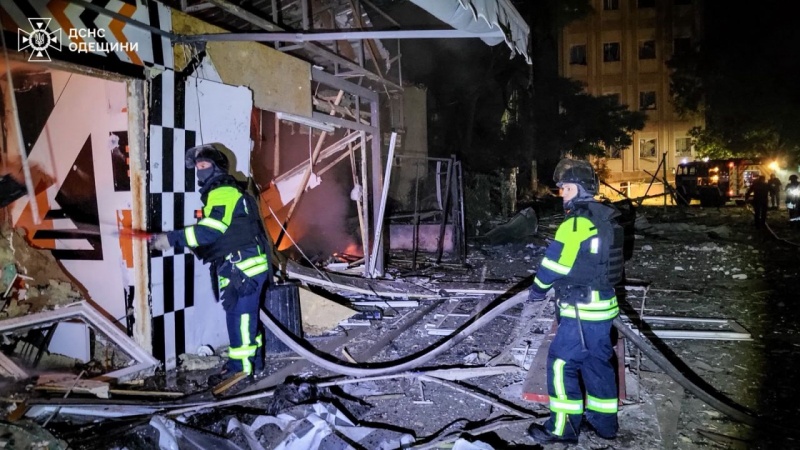 Russia strikes Ukraine's Odesa region: Hotel and admin buildings damaged, one killed
