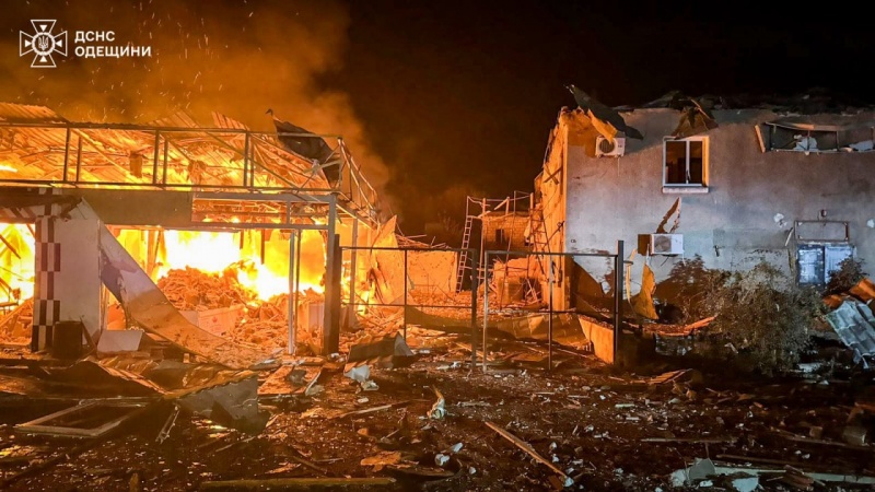 Russia strikes Ukraine's Odesa region: Hotel and admin buildings damaged, one killed