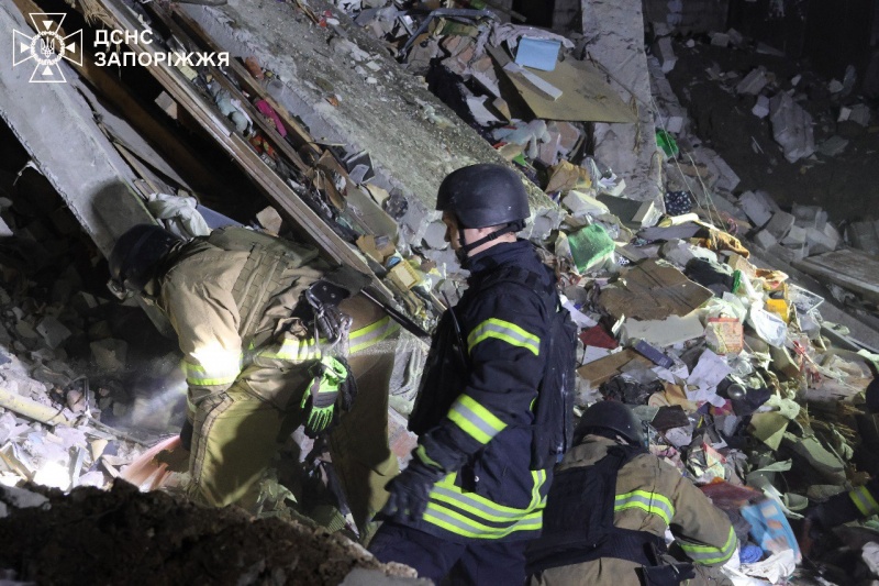 Russia massively strikes Ukraine's Zaporizhzhia: 13 casualties reported, including children