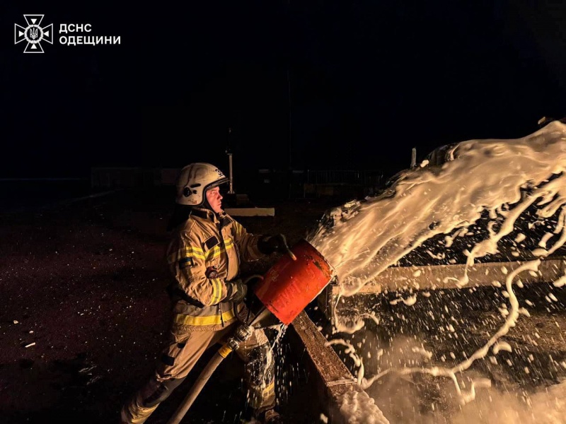 Russia strikes energy facilities in Ukraine's Odesa region overnight