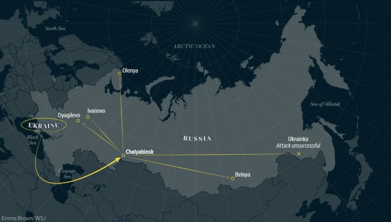 WSJ uncovers new details of Ukraine's Operation Spiderweb