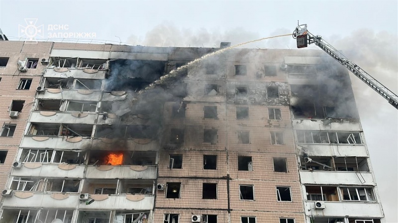 Russian strike on Ukraine's Zaporizhzhia: At least 26 people injured, including child