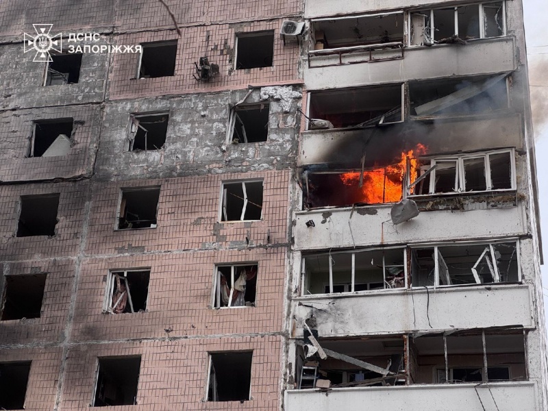 Russian strike on Ukraine's Zaporizhzhia: At least 26 people injured, including child