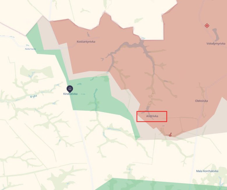 Ukraine denies Andriivka occupation near Sumy - Group of Forces Kursk