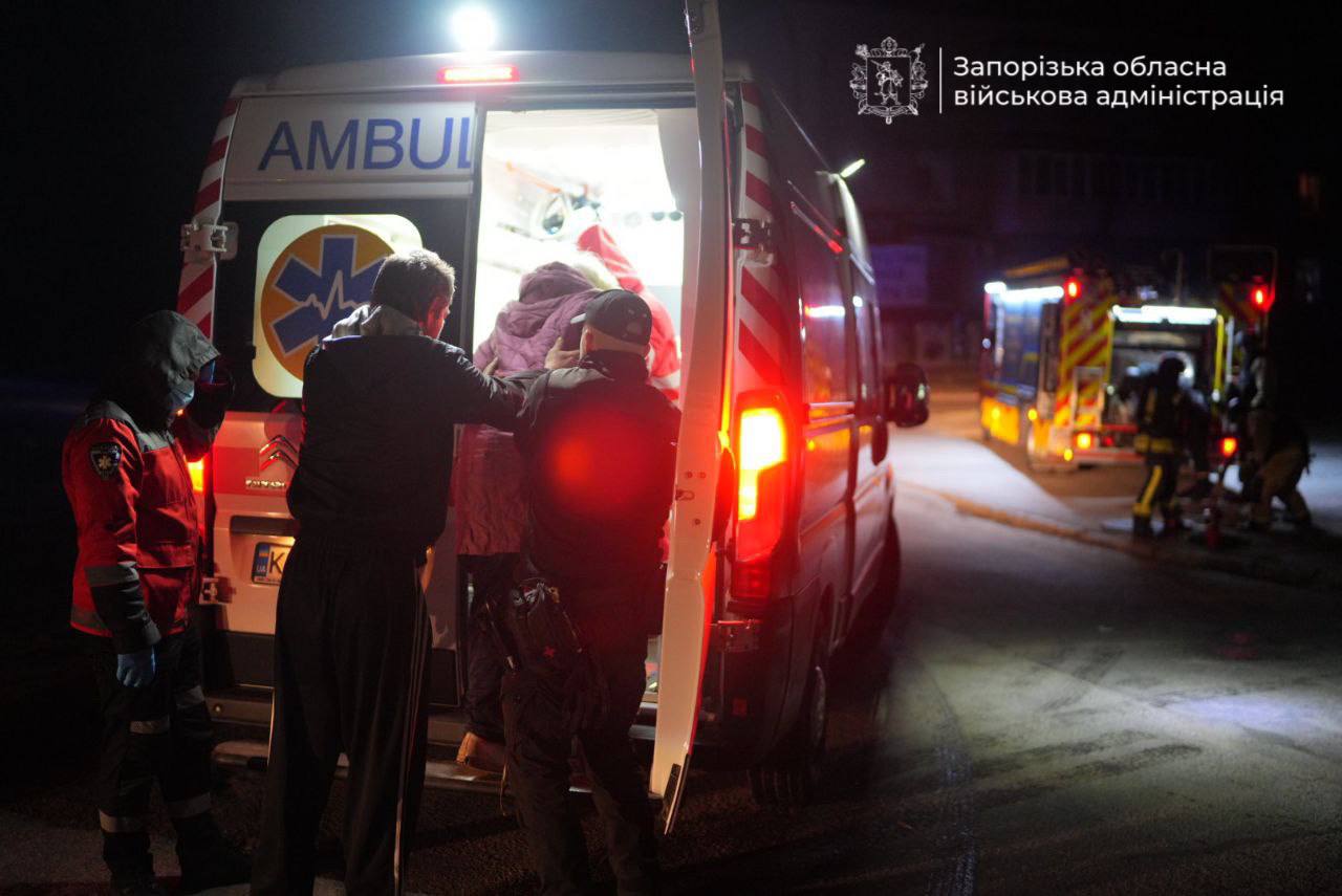 Russia heavily strikes Ukraine's Zaporizhzhia: Residential buildings on fire, casualties reported