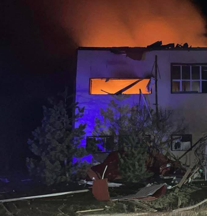 Russia strikes critical infrastructure in Ukraine's Odesa region, causing fire