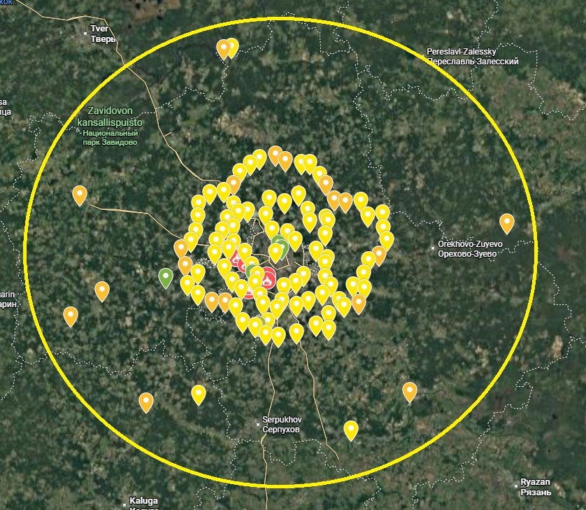 Russia building another air defense layer around Moscow, reports say