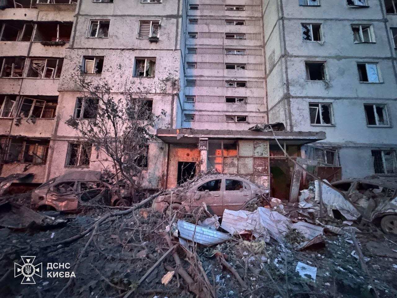 Russia terrorizes Kyiv with night attack, killing 4 and injuring over 50