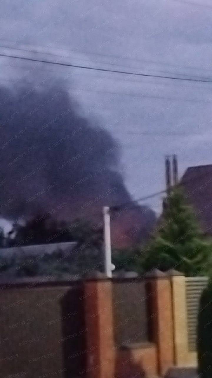 Drone attack sets Russian oil depot ablaze in Krasnodar region
