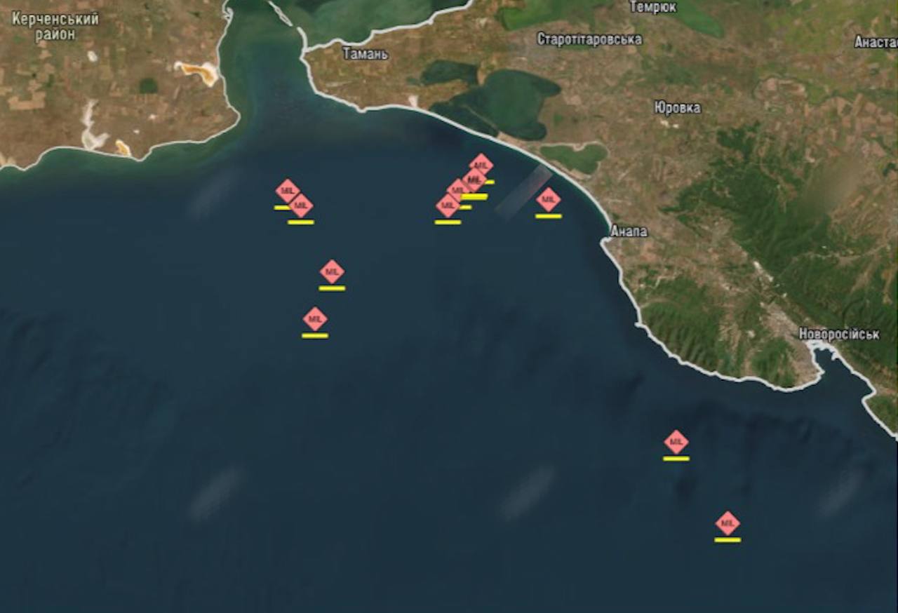 Ukrainian drone forces strike 12 more Russian ships in Black Sea