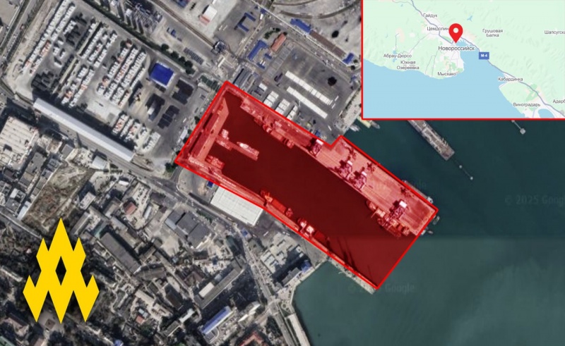 Russia rushes to mask Black Sea Fleet logistics in Novorossiysk, partisans say