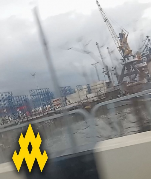 Russia rushes to mask Black Sea Fleet logistics in Novorossiysk, partisans say