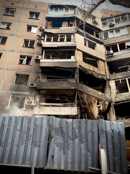 Russia heavily strikes Ukraine's Odesa: Downtown building destroyed, search for survivors underway