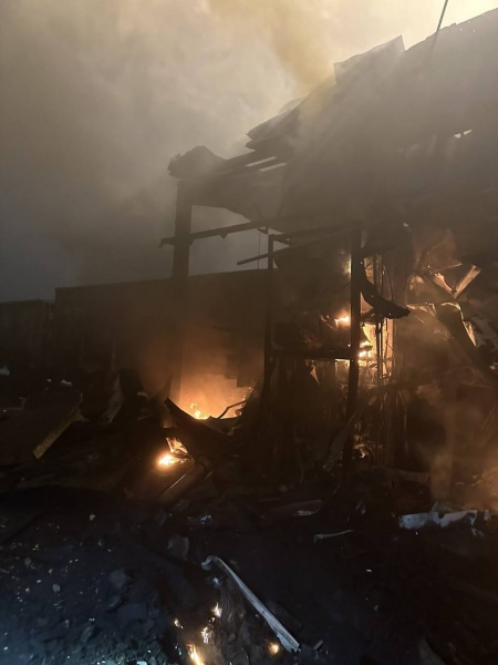 Russia strikes Ukraine's Odesa port: Fire and destruction reported