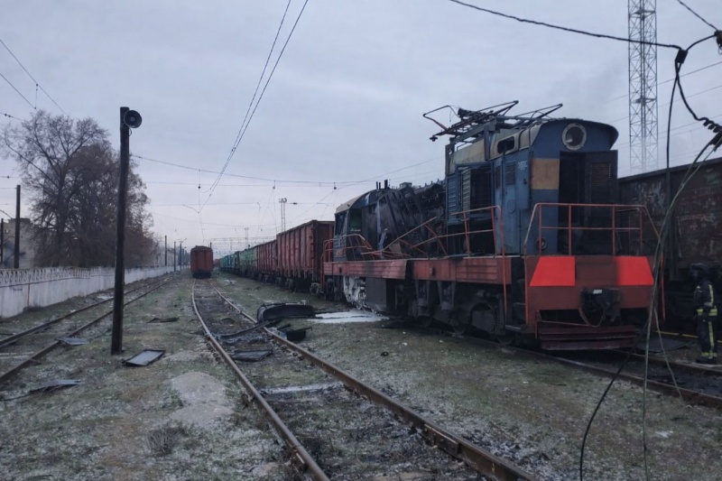 Russia strikes railway station in Ukraine's Zaporizhzhia region