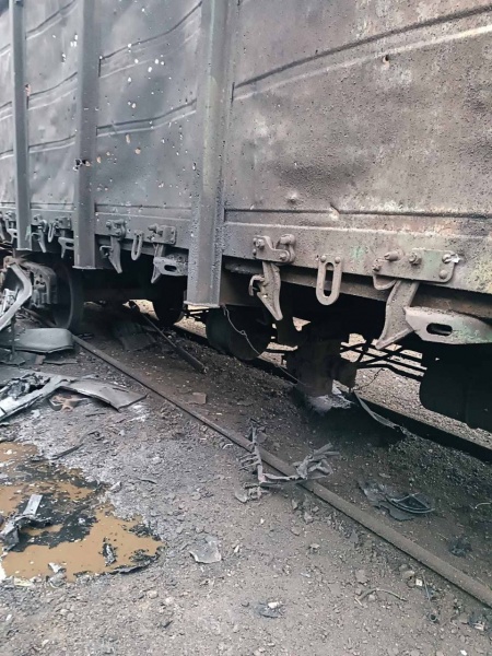 Russia strikes railway station in Ukraine's Zaporizhzhia region