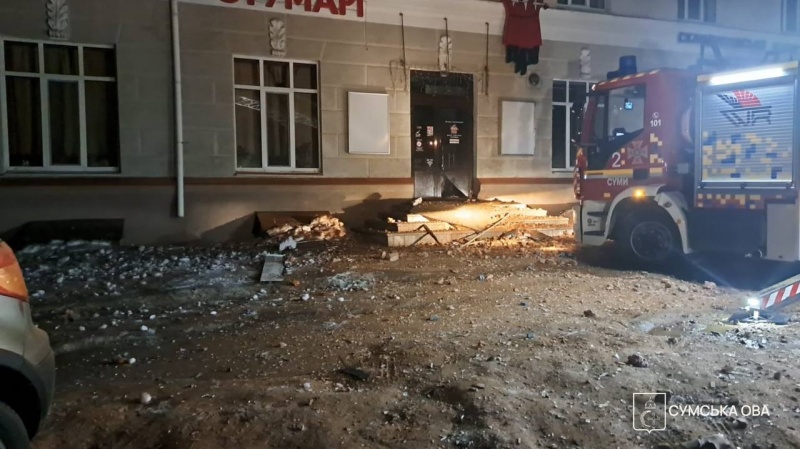 Russia launches double strike on hotel in Ukraine's Sumy: Aftermath revealed