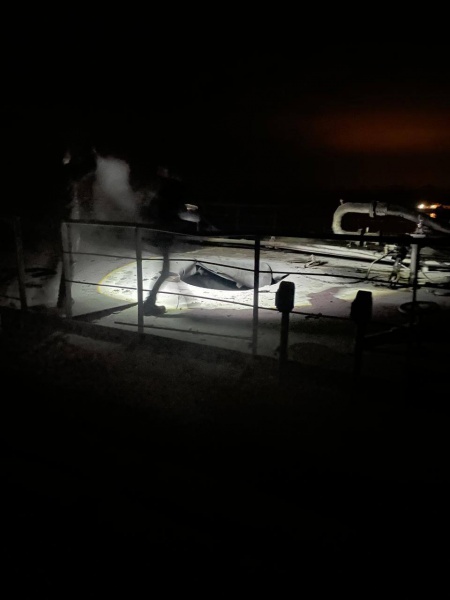 Russia massively strikes Ukraine's south: Ship hit, fires, and power outages reported