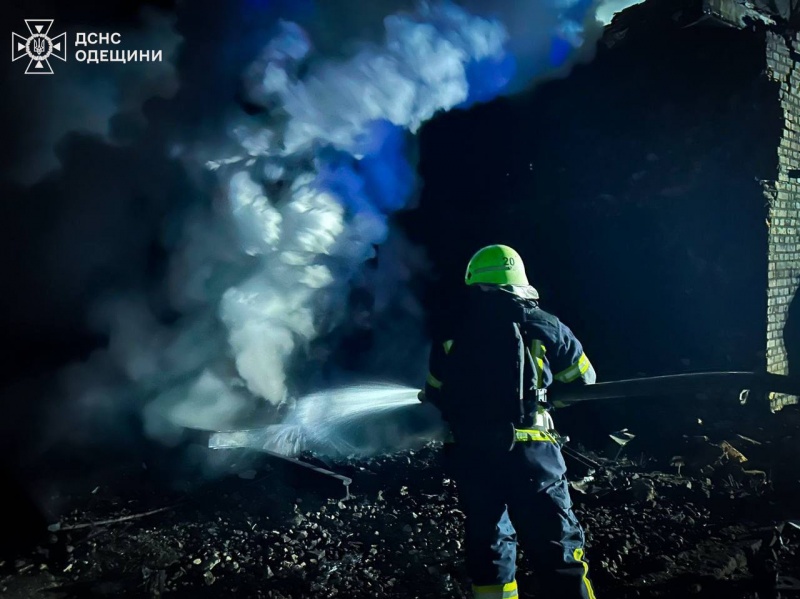 Russia massively strikes Ukraine's south: Ship hit, fires, and power outages reported