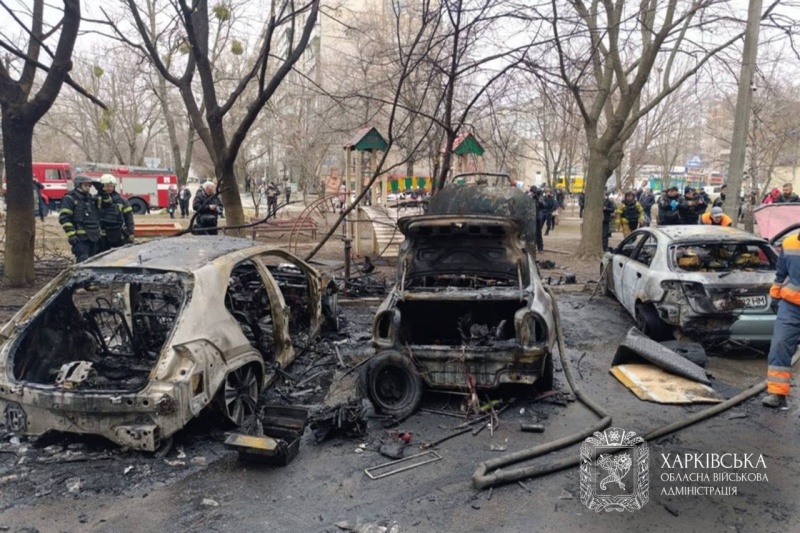 Russia strikes Ukraine's Kharkiv with drones: Casualties reported