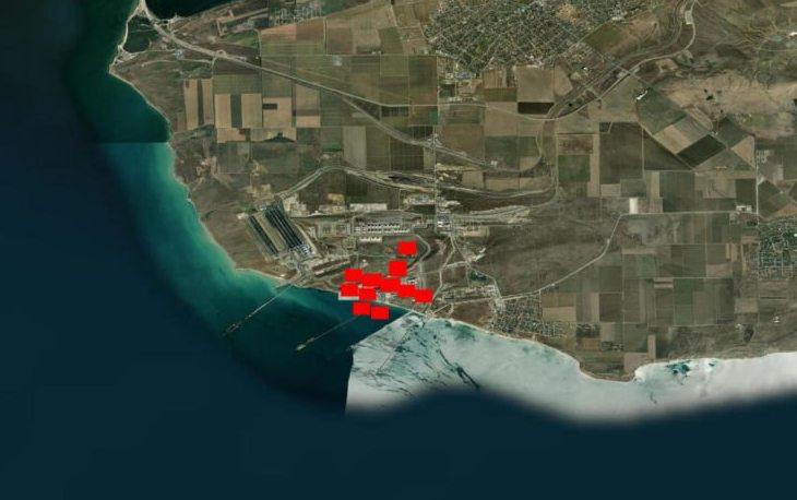Drones attack key Russian port in Taman