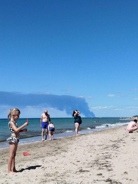 Drones attack key Russian port in Taman