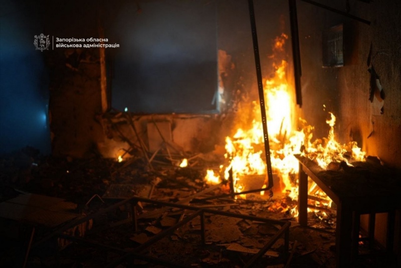Russian drone attack kills one, injures six in Ukraine's Zaporizhzhia