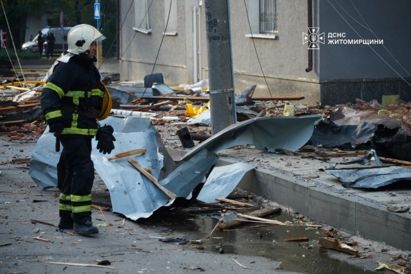 Russian strike on Ukraine's Zhytomyr leaves 53 injured as casualty toll rises