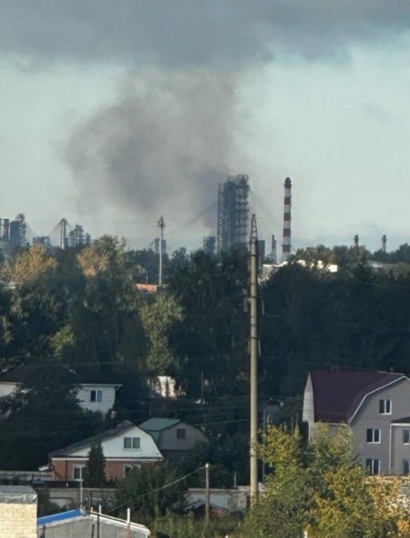Russia's Ryazan oil refinery erupts in flames again after drone strike