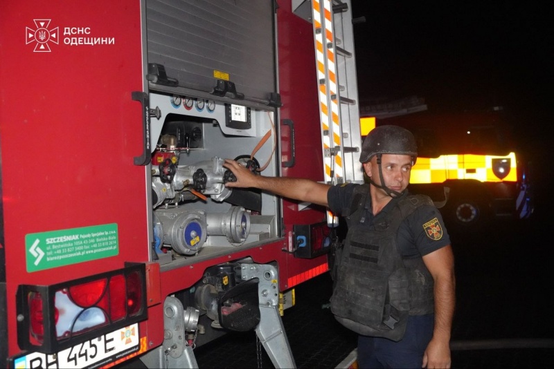 Russia strikes Ukraine's Odesa region, setting food warehouses ablaze