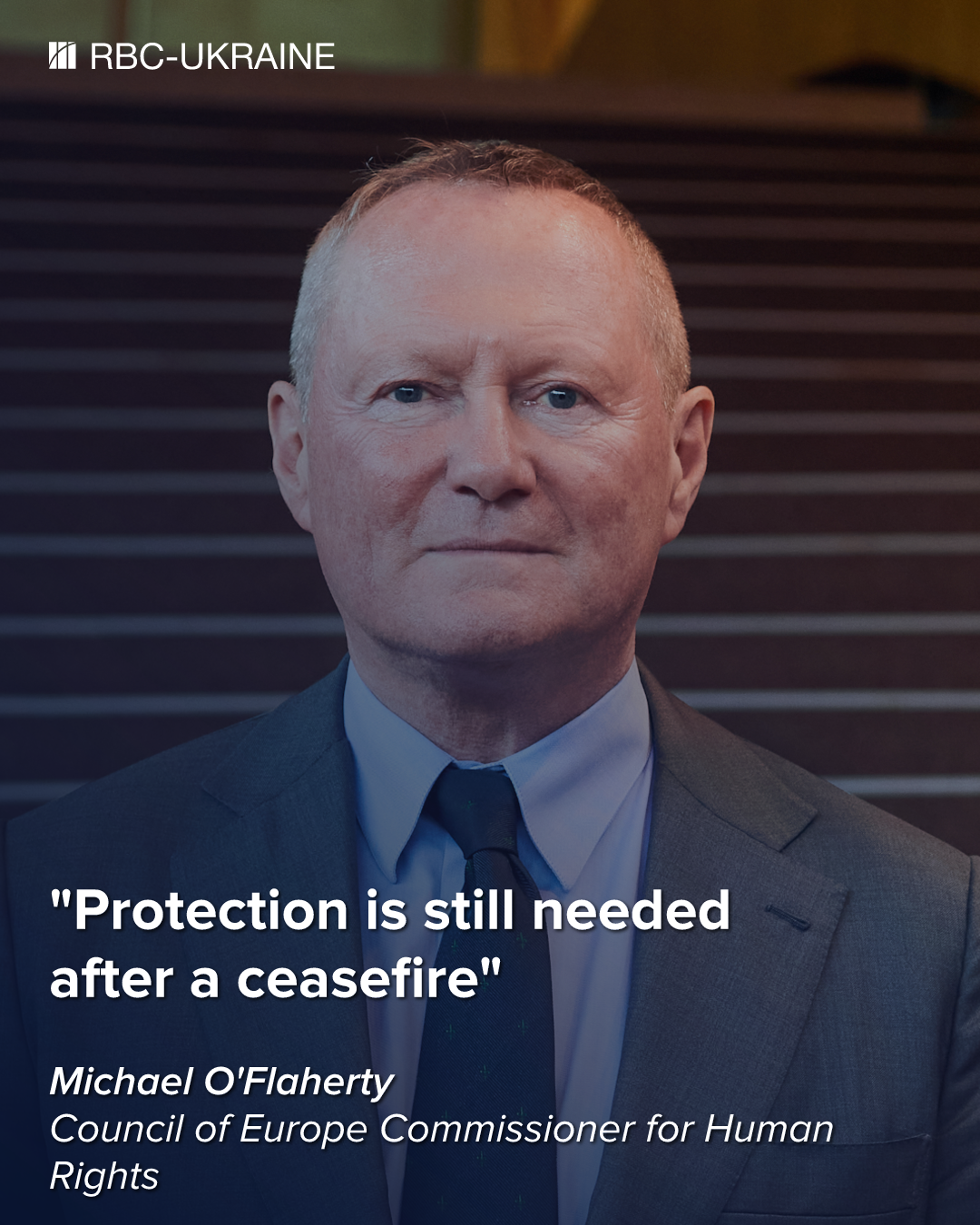 Denying protection to all Ukrainian men in the EU would be discrimination - Commissioner O'Flaherty