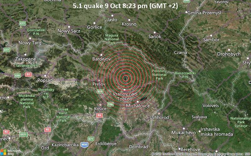 Earthquake occurs in Slovakia: Ukrainian western regions feel impact