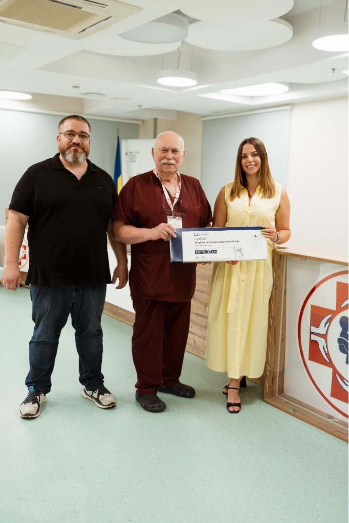 Ohmatdyt receives support from the Andrii Matiukha Foundation: new surgical equipment already in use
