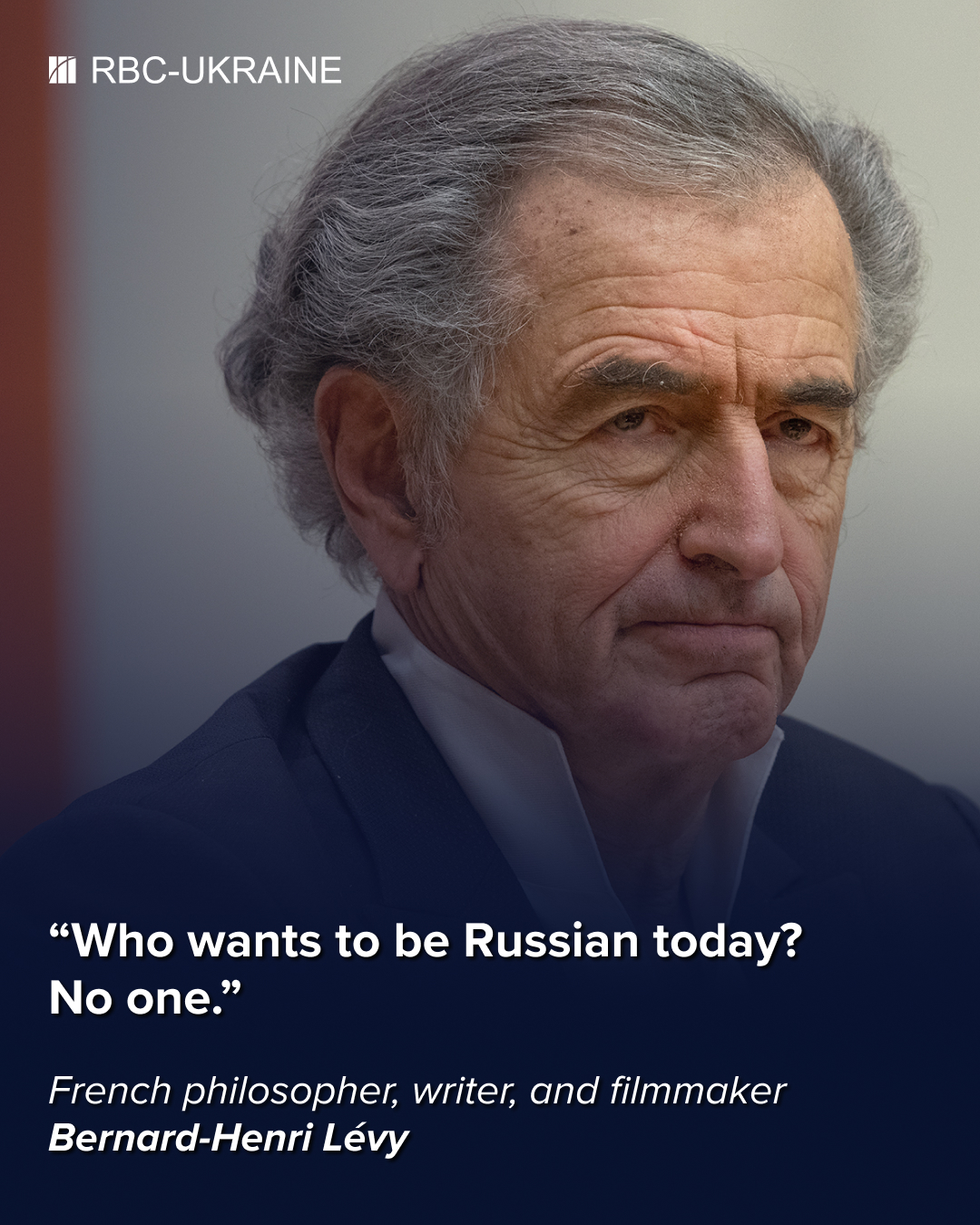 'Europeans and Americans behave as sleepwalkers, walking through abyss.' Interview with Bernard-Henri Lévy