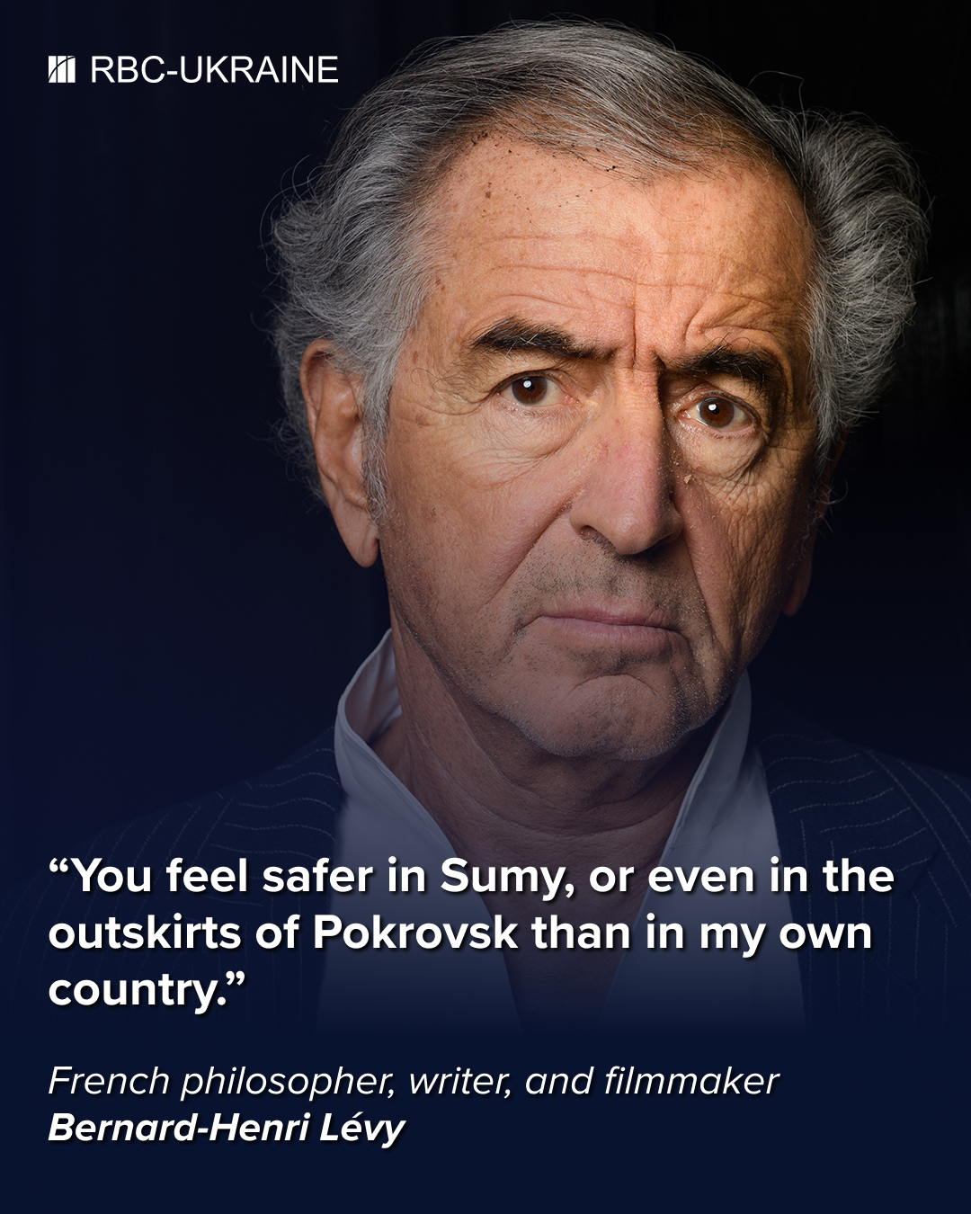 'Europeans and Americans behave as sleepwalkers, walking through abyss.' Interview with Bernard-Henri Lévy