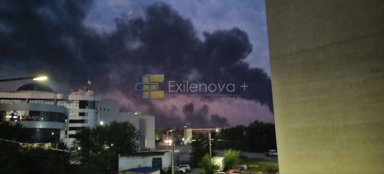 Drone strike sparks huge fire at Russian Novokuibyshevsk oil refinery
