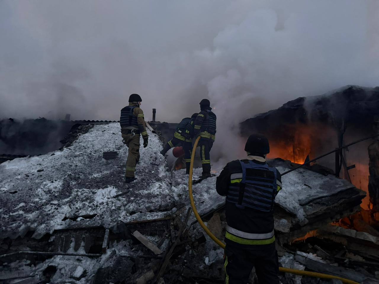 Blackouts, fires and civilians under rubble: Aftermath of Russia's latest assault on Kyiv, Odesa and other regions