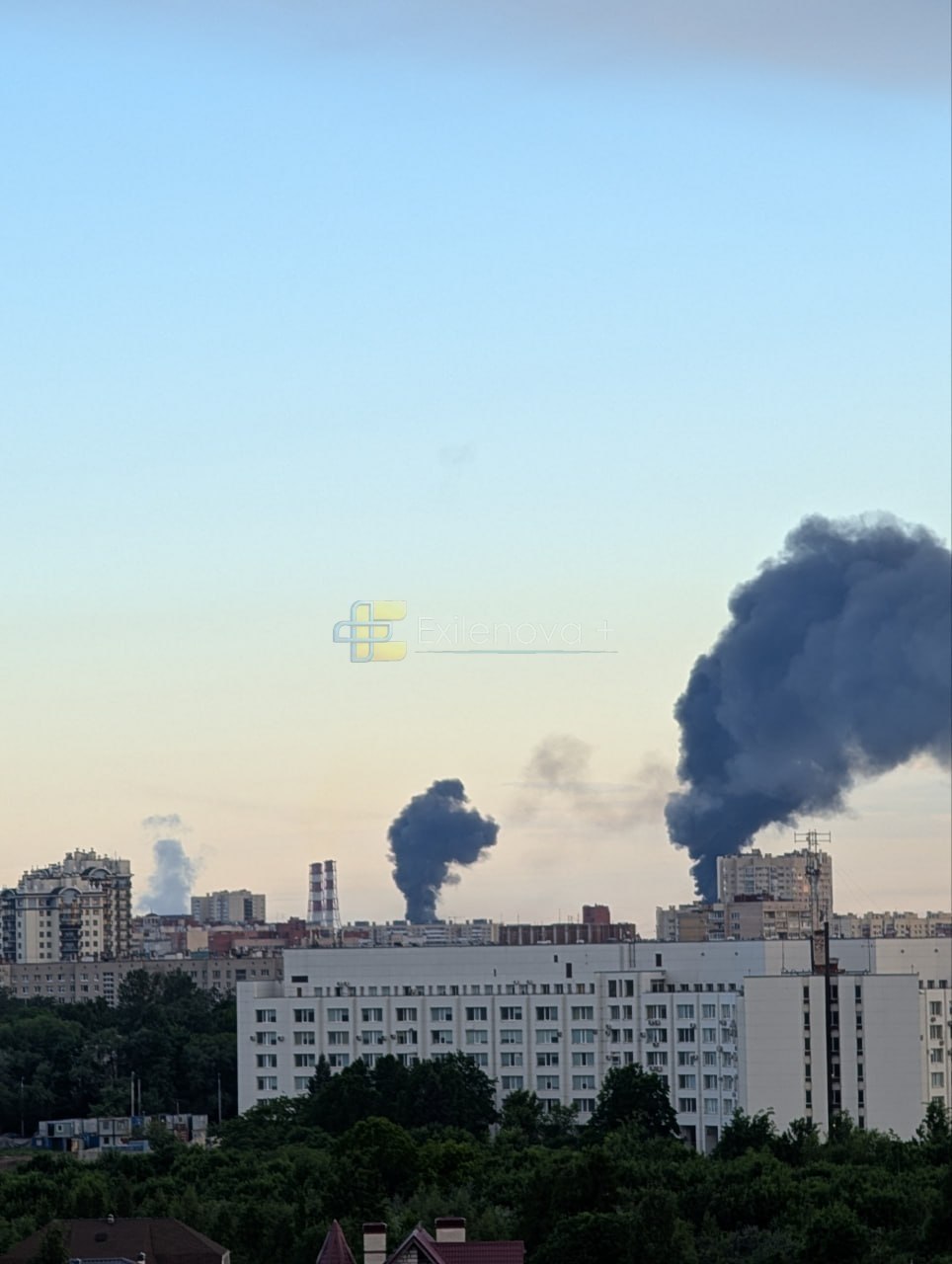 Drones strike oil terminal in St. Petersburg, triggering massive fire