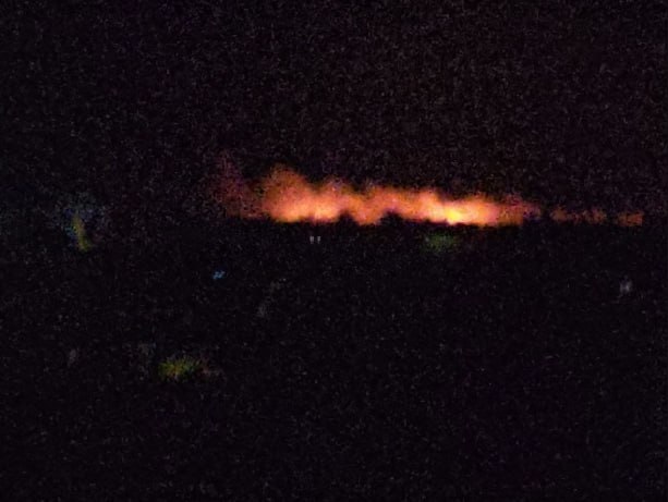 Crimea hit by massive drone attack as fires break out and key bridge closed