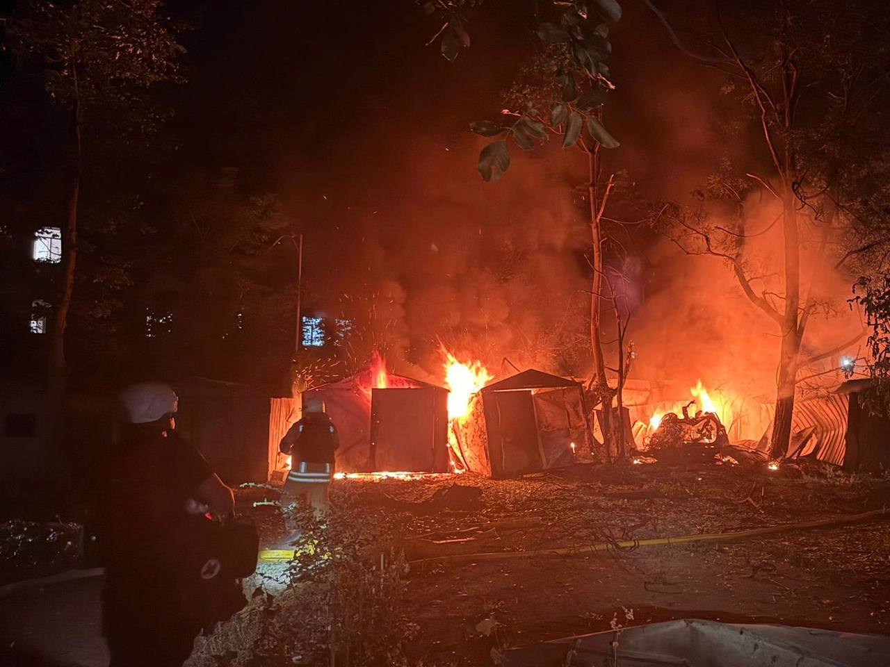 Fires erupt across Odesa after Russian strike, one injured
