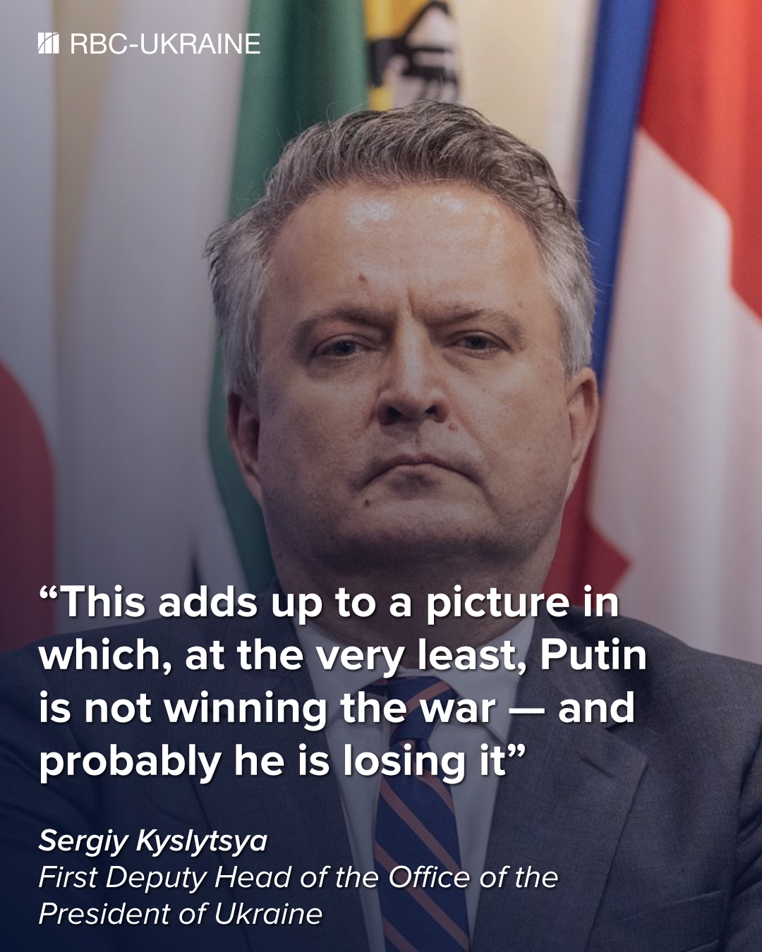 'Trump said today's Putin is not the same as he was a year ago.' Interview with top Ukrainian diplomat Kyslytsya