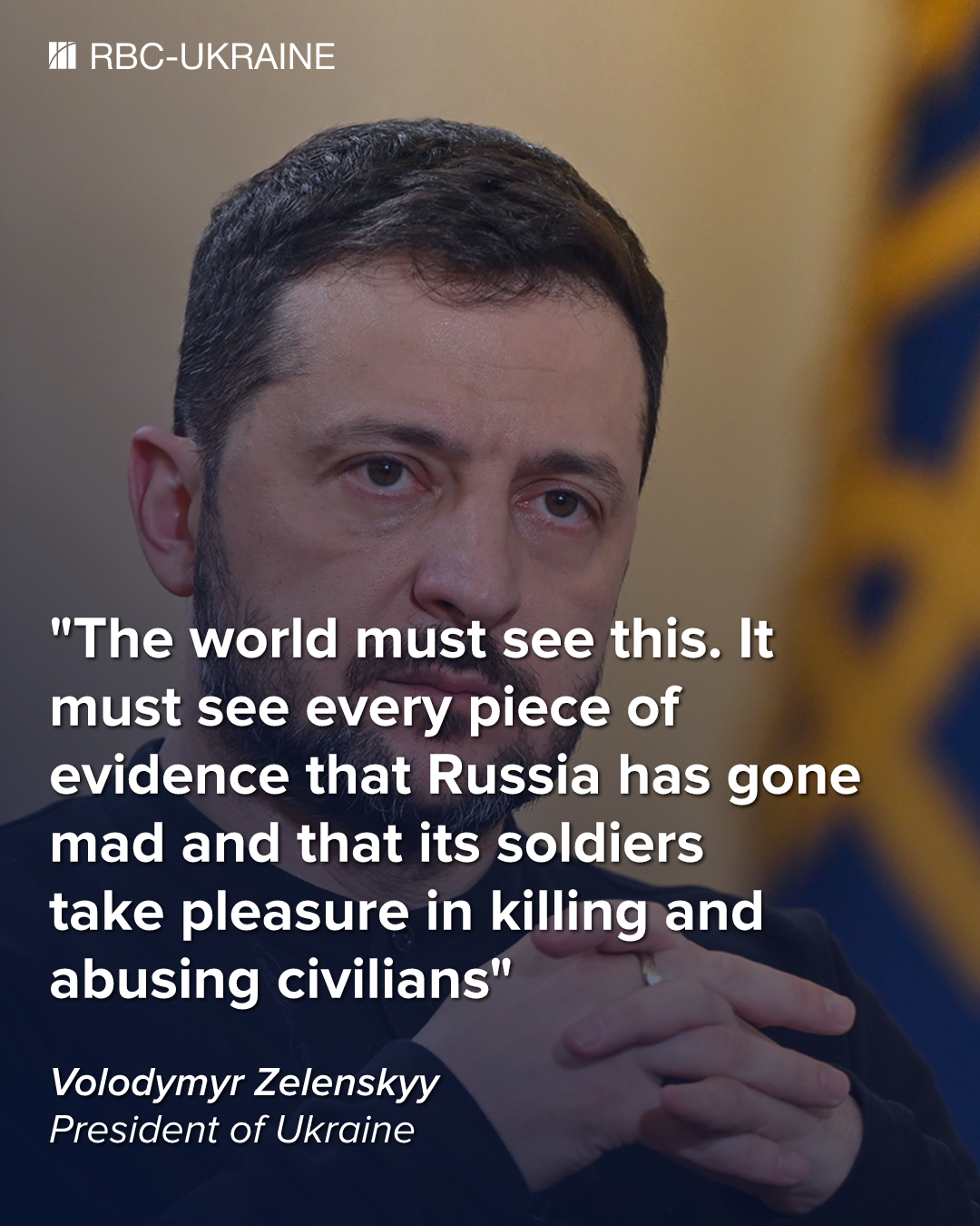 'Russia has gone mad': Zelenskyy reacts to drone attack on civilian in Kherson
