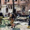 Russia hits Kharkiv with 10 drones, injuring 66, including children